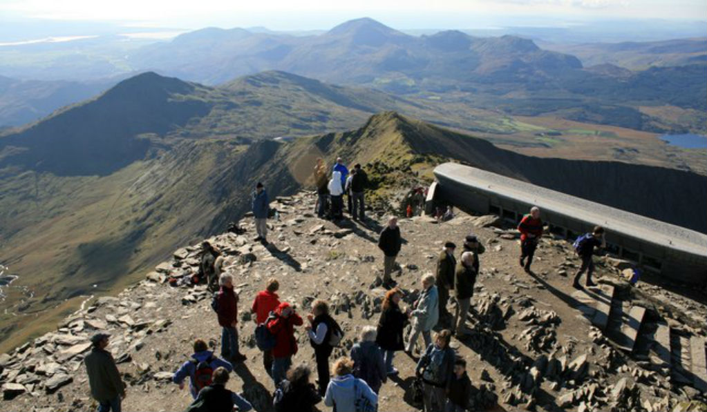 Wales sport events & things to do - Snowdon summit by Jeff Buck CC BY-SA 2.0
