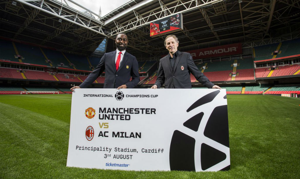 Man Utd vs. AC Milan tickets still available | International Champions Cup, Cardiff