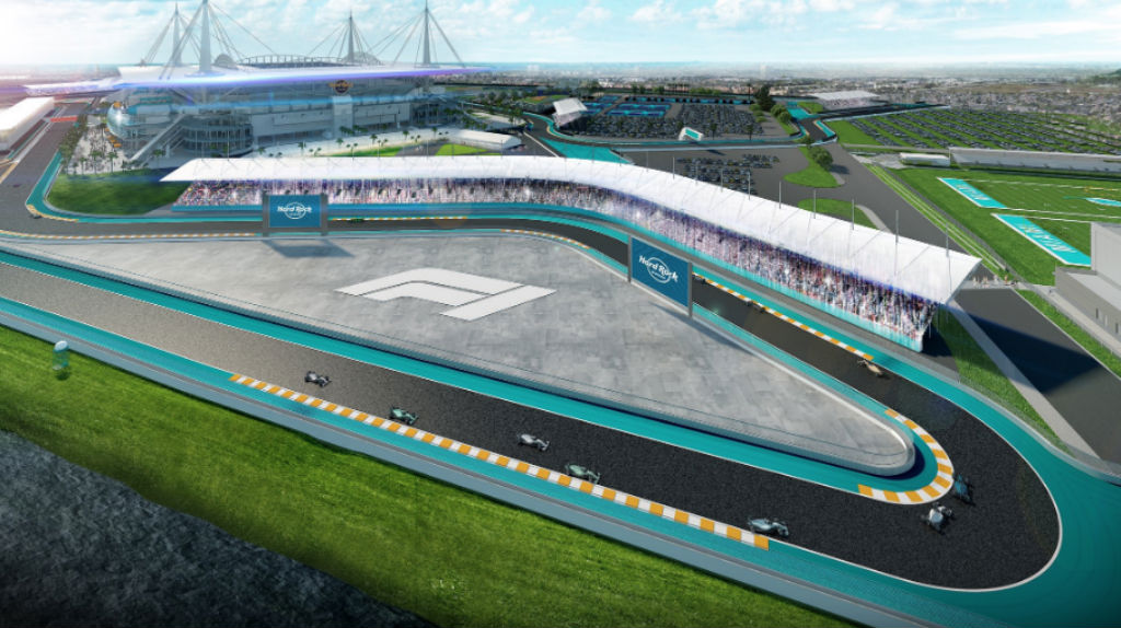 Inaugural F1 Miami Grand Prix to be held in May 2022
