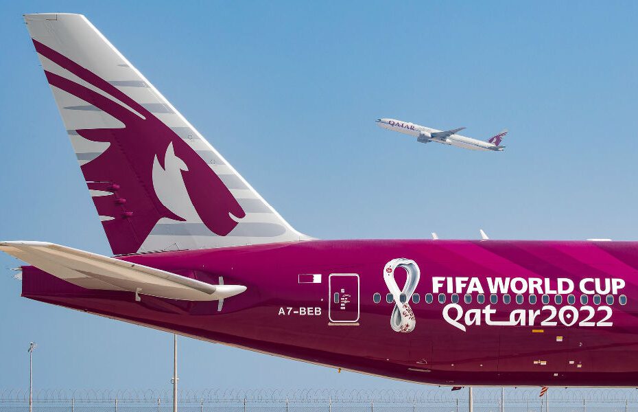 Pictures Qatar Airways unveils aircraft with Fifa World Cup 2022 livery