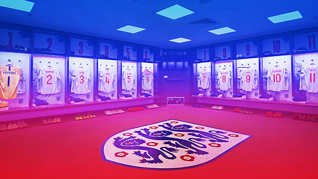 Wembley Stadium tour England football team