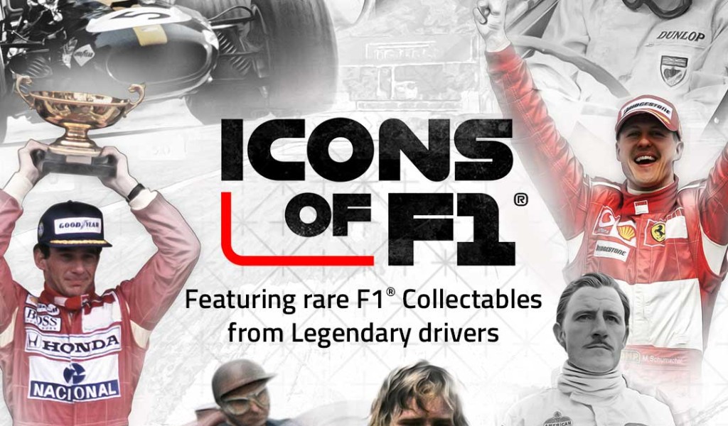 Icons of F1: online auction of rare collectibles to start on 1 March