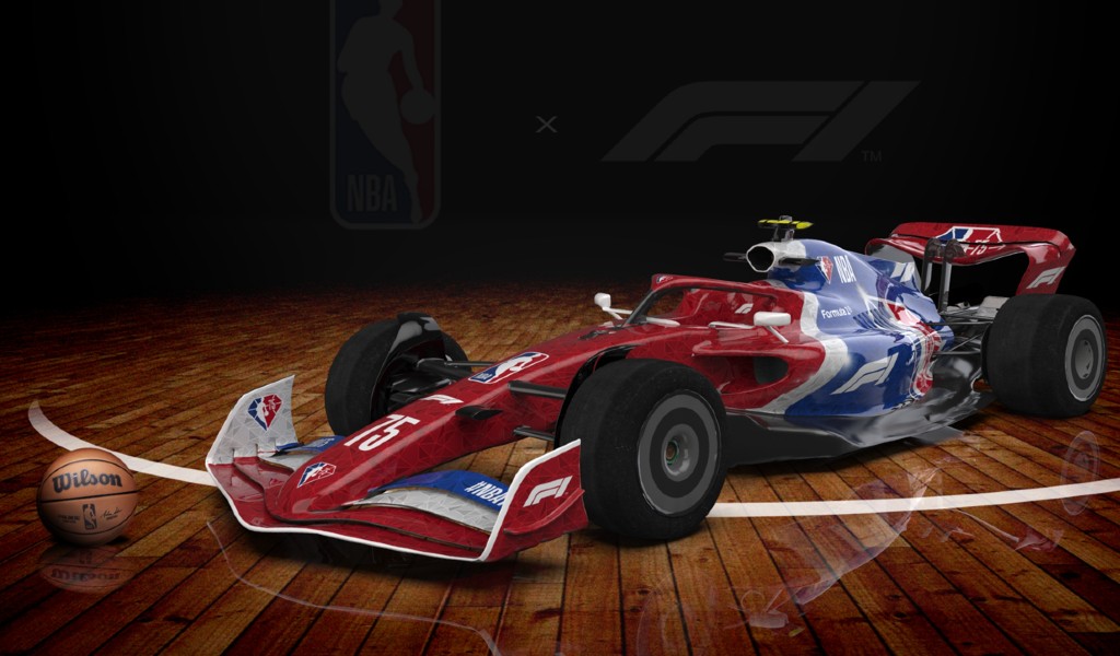 NBA and Formula 1 reveal promotional partnership