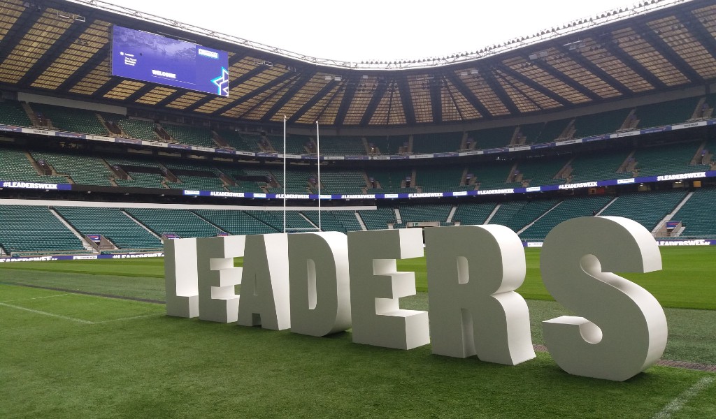 Leaders Week London at Twickenham stadium | Image: Mike Starling/Twitter | Sports business events