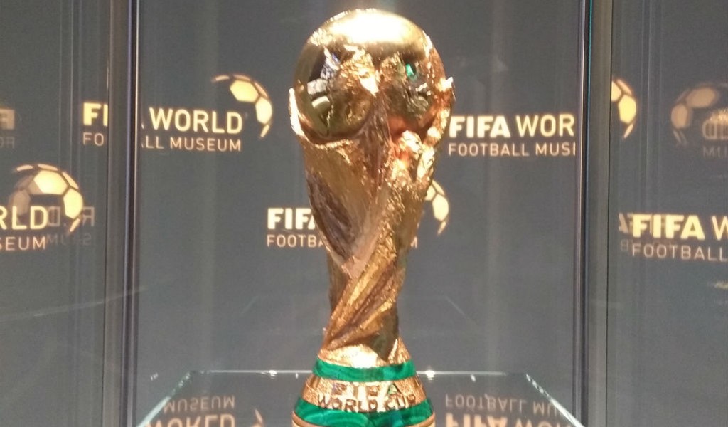 The Fifa World Cup trophy at the FIFA World Football Museum in Zurich | 2022 sports events