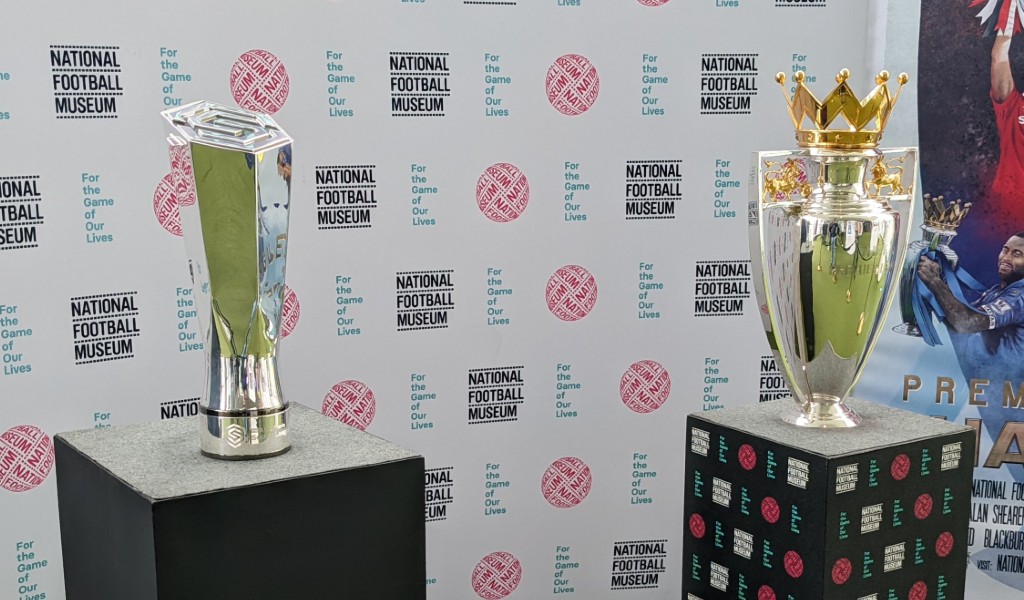 National Football Museum trophies