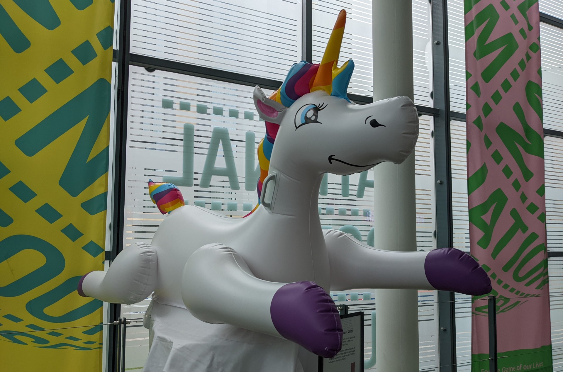 National Football Museum unicorn