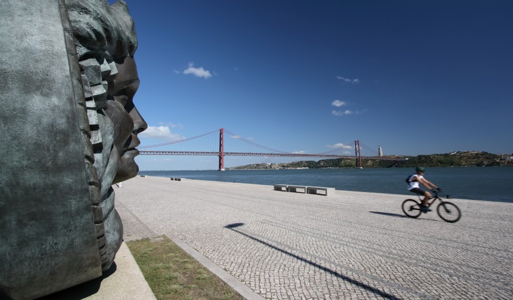 Cycling in Lisbon Portugal