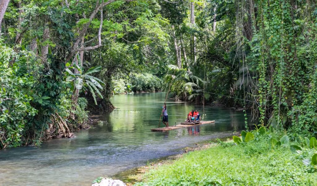 Martha Brae River in Jamaica