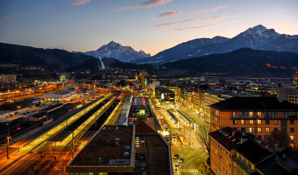 London to Innsbruck by train: rail in style to the ‘Capital of the Alps’