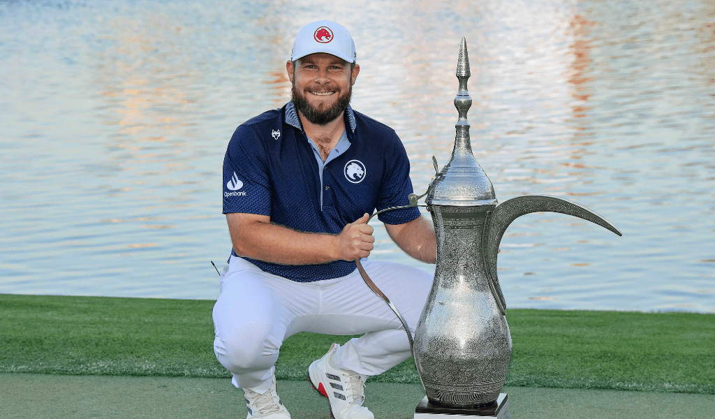 Tyrrell Hatton won the Hero Dubai Desert Classic in 2025