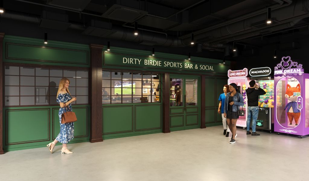 Dirty Birdie Sports Bar & Social at Five Iron Golf Dubai
