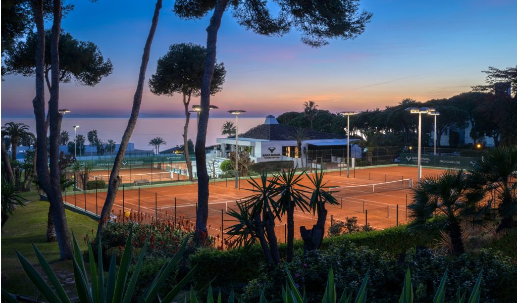 Tennis tourism at Don Carlos Marbella and Rafa Nadal Tennis Center
