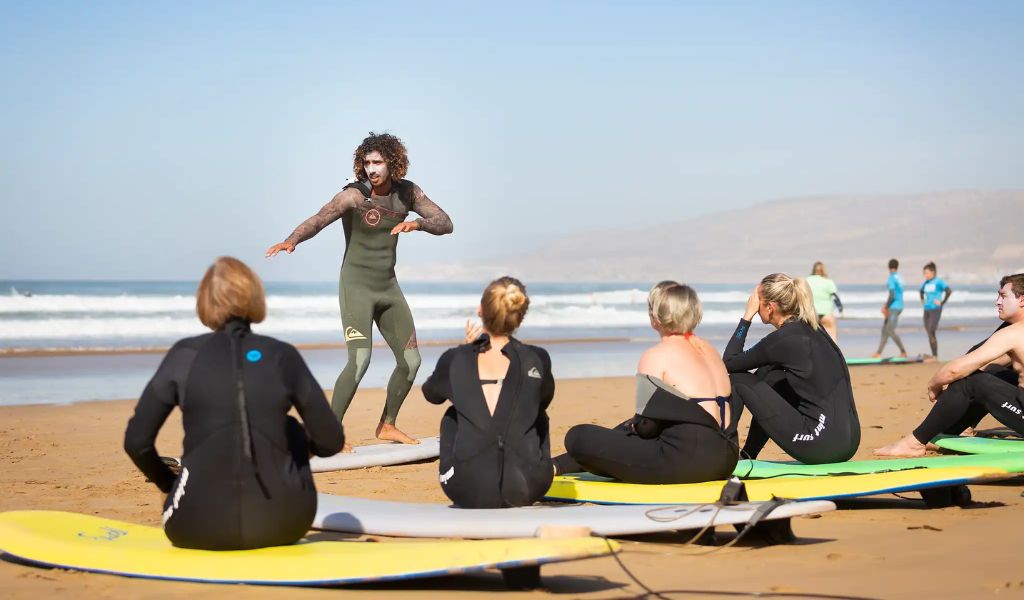 Much Better Adventures learn to surf skillcation