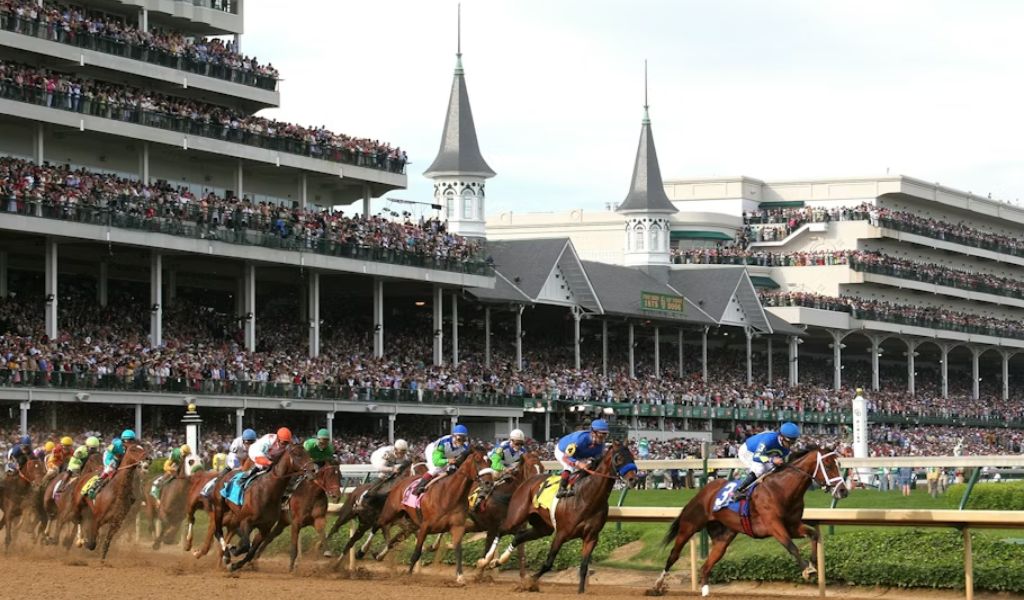 Image credit: Louisville Tourism (gotolouisville.com) Kentucky Derby horse race at Churchill Downs in Louisville (Image credit: Louisville Tourism; gotolouisville.com)