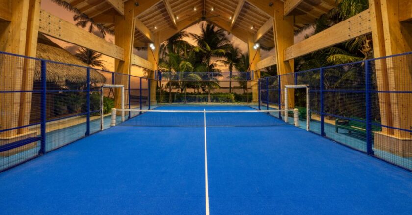 Sports travel bucket list: padel with Martita Ortega at Waldorf Astoria Maldives Ithaafushi