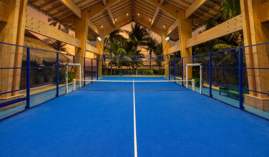 Padel at Waldorf Astoria Maldives Ithaafushi