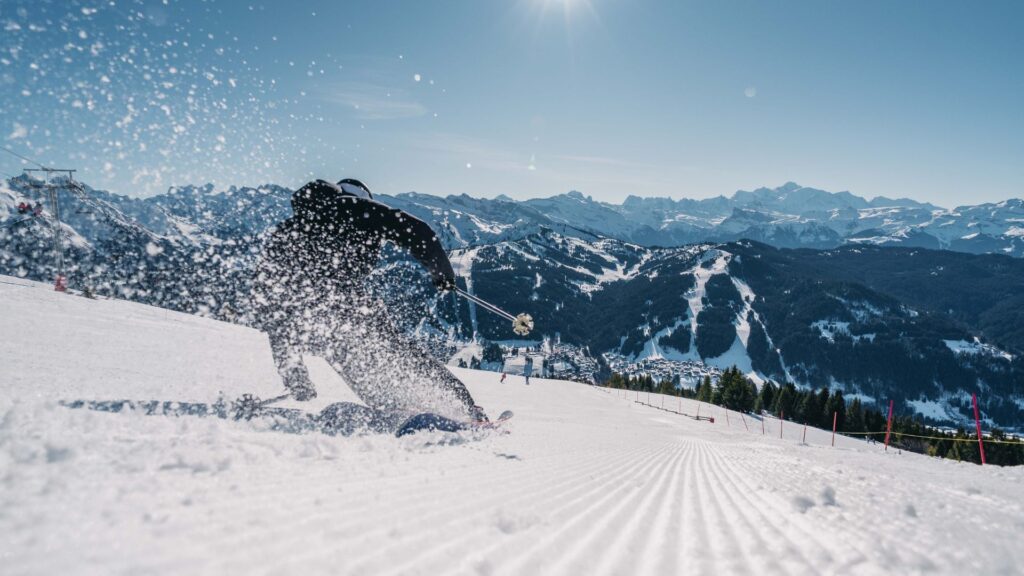 Skiing in Les Gets, France - Image by Quentin Chopard